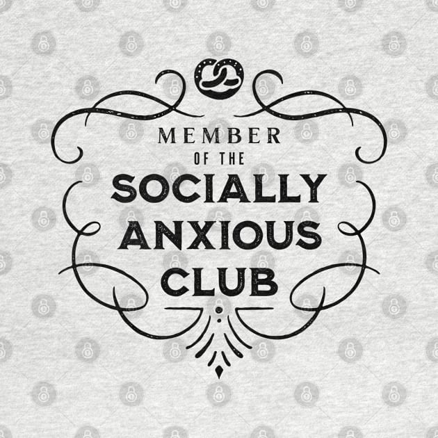 Member of the Socially Anxious Club 2 by VicEllisArt